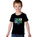 Personalized-Cute-Little-Bro-Kids-T-shirt-_Black